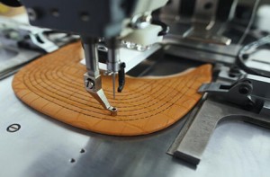 Cap visor sewing machine-flat
