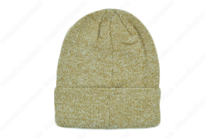 almond heather beanies