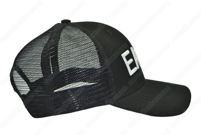 Mesh trucker caps