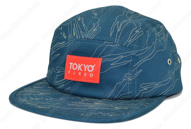 print 5 panel hats