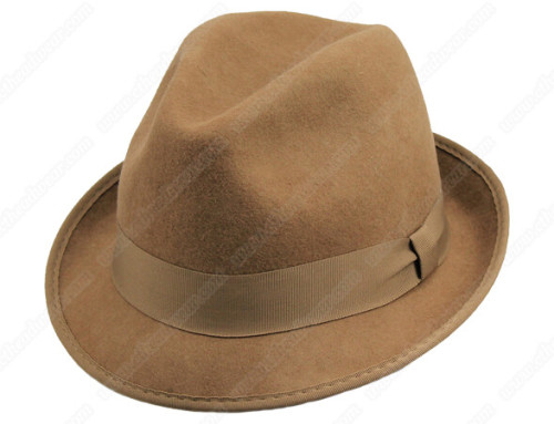 Wool fedora hat