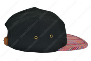 gaucho pattern 5 panel cap