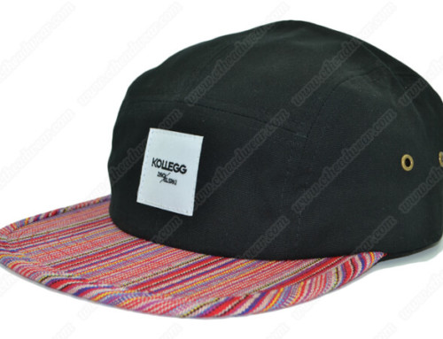 Gaucho pattern 5 panel cap