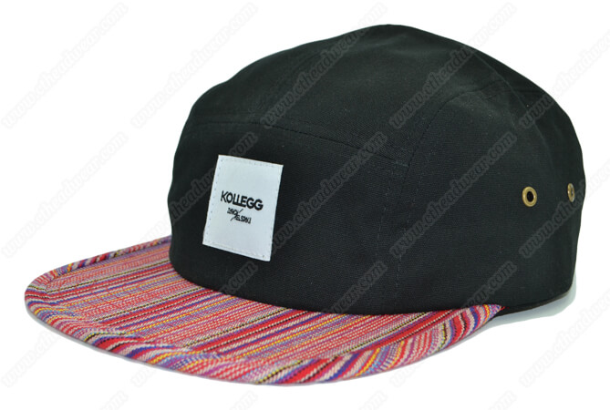 gaucho pattern 5 panel cap