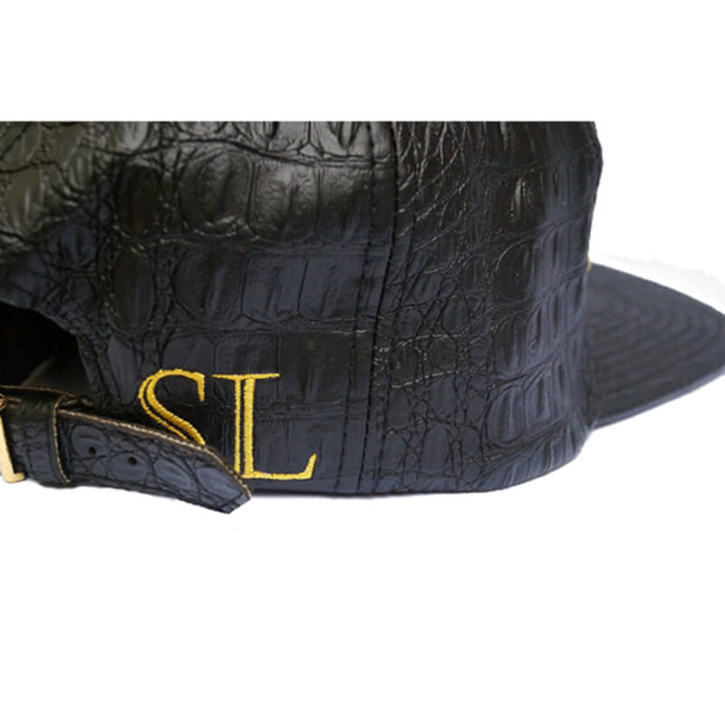 7 panels snake skin snapbacks