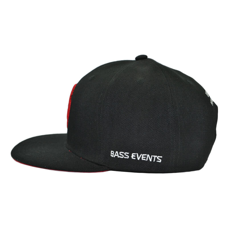 High quality black snapback hats wholesale