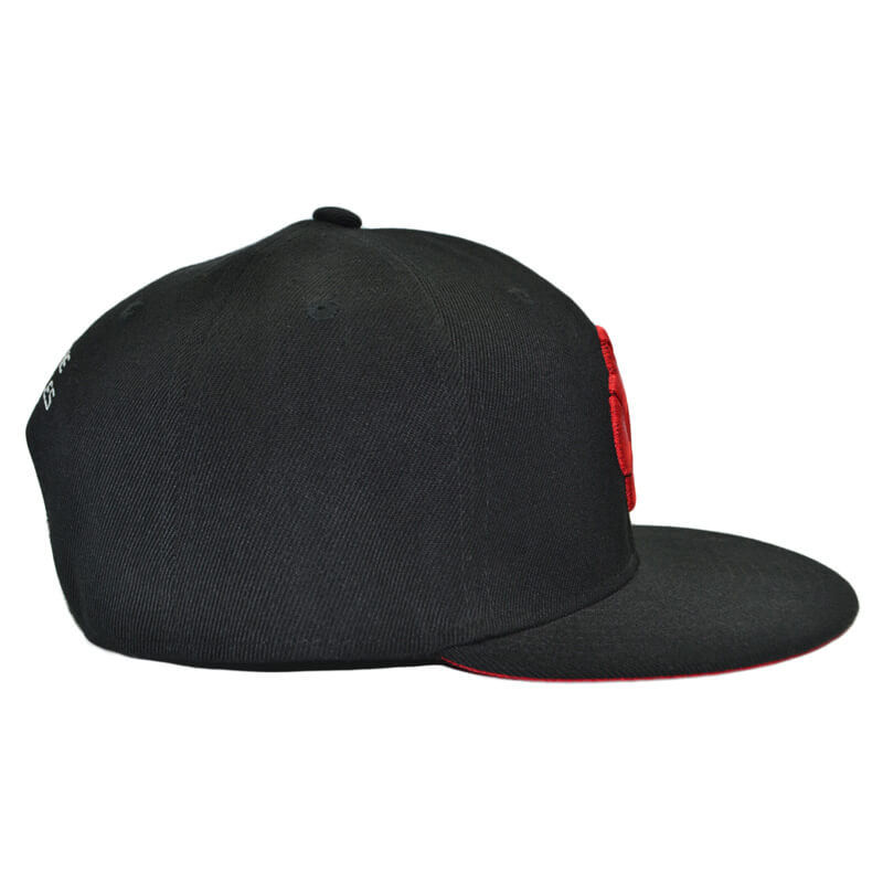 High quality black snapback hats wholesale