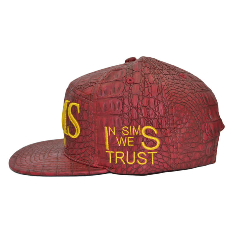 Wholesale snakeskin snapback hats